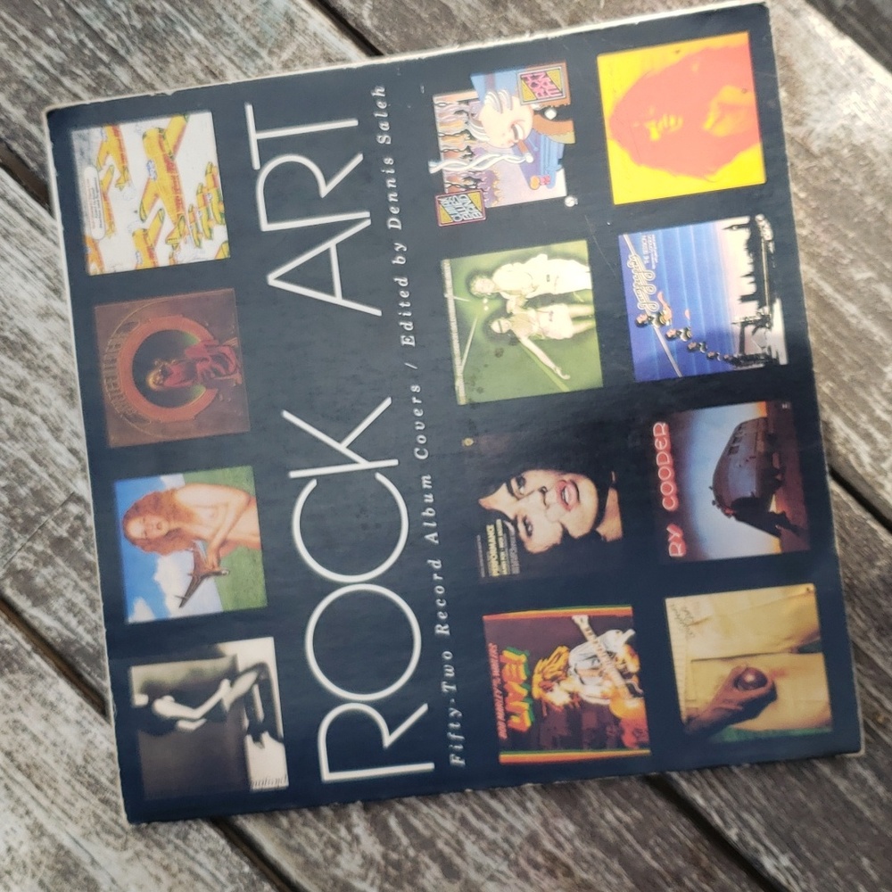 🎸 ROCK ART Vintage Book